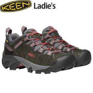 キーン ターギー ツー ウォータープルーフ レディース アウトドアシューズ KEEN TARGHEE II WP WOMEN OUTDOOR Magnet×Coral KEE1022815｜blissshop