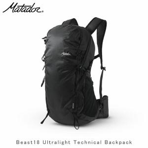 Matador マタドール バックパック リュックサック 18L MTD ビースト18 2.0 超軽量フレームパック 耐久性 アルパイン  登山 ハイドレーション対応 MAT20370027｜blissshop