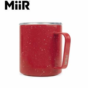 ミアー MiiR タンブラー 蓋 マグカップ コップ 保温 保冷 ダブルウォール Camp Cup Red Spickle 12oz/354ml 402597 MII0811534025977 国内正規品｜blissshop