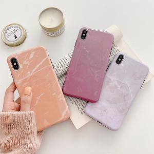 iPhoneSE(第3世代/第2世代)8/7 iPhone11/11Pro/11ProMax iPhoneXS/X/XR/XSMax iPhone8Plus/7Plus ハードケース 背面ケース 大理石調 マーブル TPU｜blitzstore