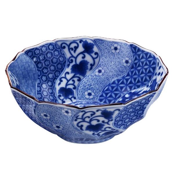 ネジリ祥瑞　大鉢20.5cm