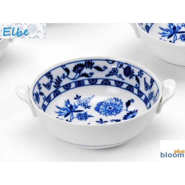 美濃焼洋食器 エルベ手付スープ碗１個13.5x5cm【elbe,Bowl】