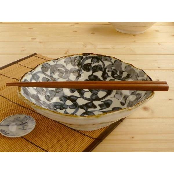 美濃焼和食器 染付タコ唐草　多用鉢