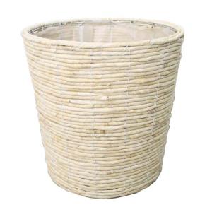 ホワイトバスケットカバー 10号用