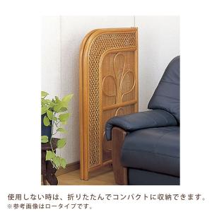 籐スクリーン 衝立 ついたて 2連 折りたたみ...の詳細画像1