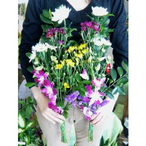 お墓参りに お供えに・お供え花・墓花 初盆に ...の詳細画像1