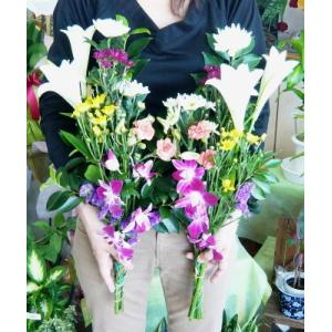 お墓参りに お供えに・お供え花・墓花 初盆に ...の詳細画像2