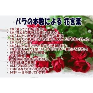 プリザーブドフラワー/花束ブルーバラ 3本 お...の詳細画像5