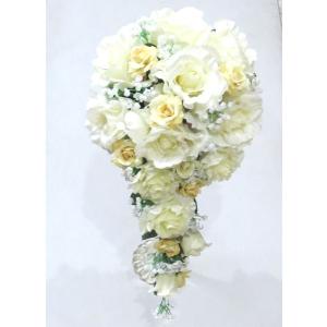 プリザーブドフラワー 薔薇 ウエディングブーケ 白陶器花瓶セット 高級 プリザーブドフラワー 薔薇 ウエディングブーケ 白陶器花瓶セット 高級