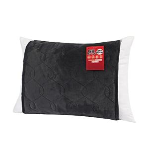 極温 枕パッド ふわふわ 静電気抑制 あったか 43×63cm対応 洗える プレミアムマイクロファイバー 高保温 蓄熱綿 アルミ