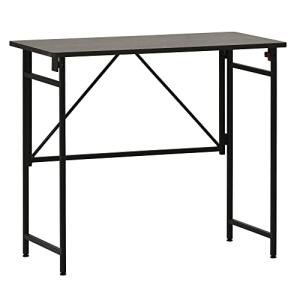 OSJ パソコンデスク 80cm幅 折りたたみ コンパクト アジャスター付き 木製 木目調 机 PC 省スペース 在宅勤務 リモートワーク ゲー