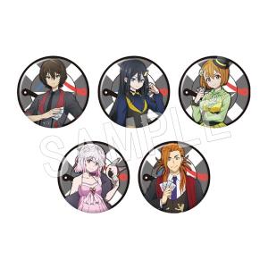 中外鉱業 ビルディバイド -#000000コードブラック- トレーディング缶バッジ BOX商品 全5種 約57φ ブリキ製