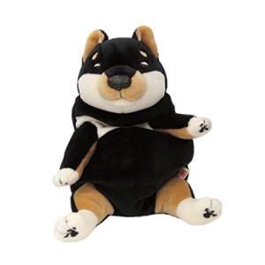 シナダグローバル もちいぬ ぬいぐるみ 黒柴 S MOIN-0168B
