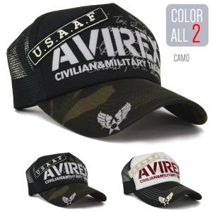 AVIREX  帽子 メッシュキャップ アビレックス キャップ 2700 CAP【メール便不可】 PUレザーバックベルト メンズ