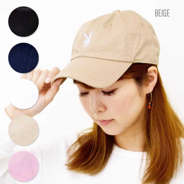 キャップ PLAY BOY 【メール便のみ 送料無料 】 キャップ プレイボーイ　 ローキャップ L...