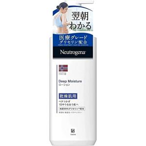 Neutrogena(ニュートロジーナ) ノルウェーフォーミュラ ディープモイスチャー ボディミルク 乾燥肌用 無香料 250ml リキッド べ