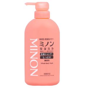 ミノン 全身シャンプー しっとり 本体 450mL ボディソープ 敏感肌 保湿 医薬部外品