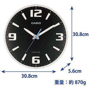 CASIO(カシオ) 掛け時計 電波時計 黒 ...の詳細画像2