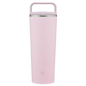 象印 キャリータンブラー 水筒 400ml ハンドルタイプ 食洗機対応 パウダリーピンク｜bloomgate
