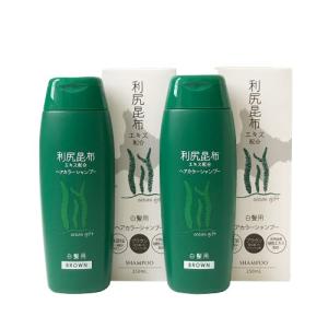 利尻昆布カラーシャンプー2本セット250ｍL×2本(ブラウン)｜Bloom Gate