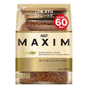 AGF マキシム 袋 120g  インスタントコーヒー 詰め替え エコパック｜Bloom Gate