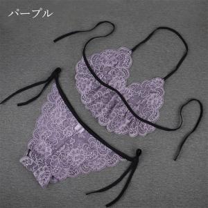 セクシー ランジェリー ブラ ショーツ セット...の詳細画像4