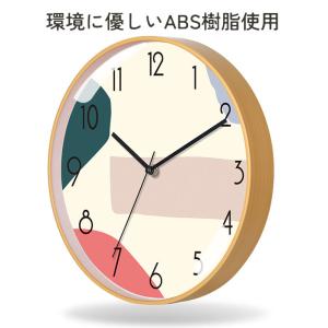 掛け時計 非電波時計 静音 おしゃれ 壁掛け時...の詳細画像2