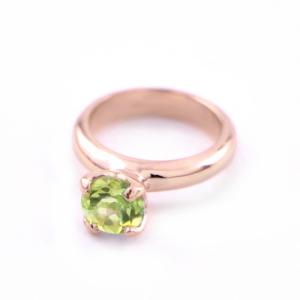 【廃番】BLOOM ブルーム ペンダントトップ レディース シルバー ピンクゴールド ペリドット 誕生石 8月 ※チェーン別売り プレゼント ご褒美