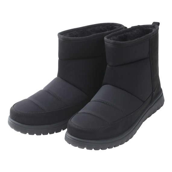 スノーブーツ 大きいサイズ  30cm 31cm 32cm 暖かい 黒　ブラック　滑りにくい靴
