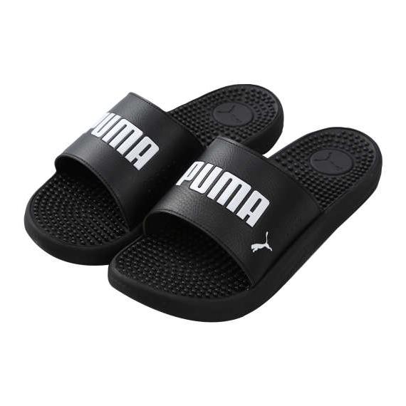 PUMA サンダル (SOFTRIDEスライドマッサージ) メンズ 30 大きいサイズ ビーチサンダ...