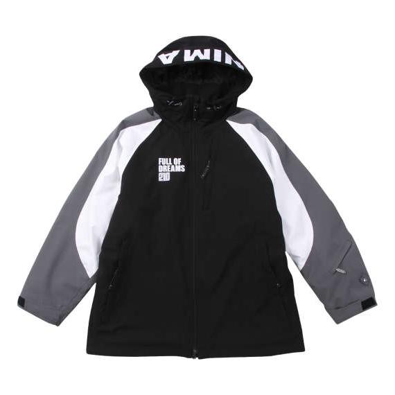 スノーボードジャケット メンズ 上着 大きいサイズ ブラック　黒 防水性 耐久撥水性 防風性 透湿性...