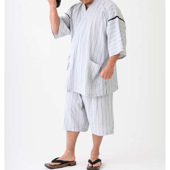 甚平 メンズ 大きいサイズ セットアップ ストライプ ゆかた 父の日 和装 部屋着 夏祭り 花火 イ...