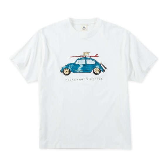 半袖Tシャツ　フォルクスワーゲン 白 ホワイト 車好き 大きいサイズ おしゃれ　3L 4L 5L 6...