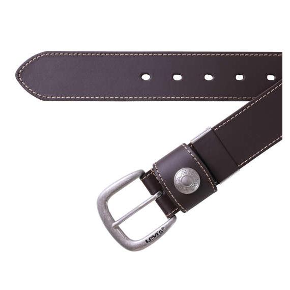 ベルト リーバイス Levi's リベットベルト　使うほどに味がでる牛革を使用