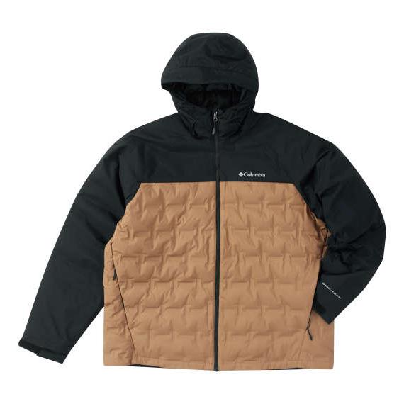 メンズ ダウンフードジャケット Columbia グランドトレック 防水透湿機能 保温 大きいサイズ...