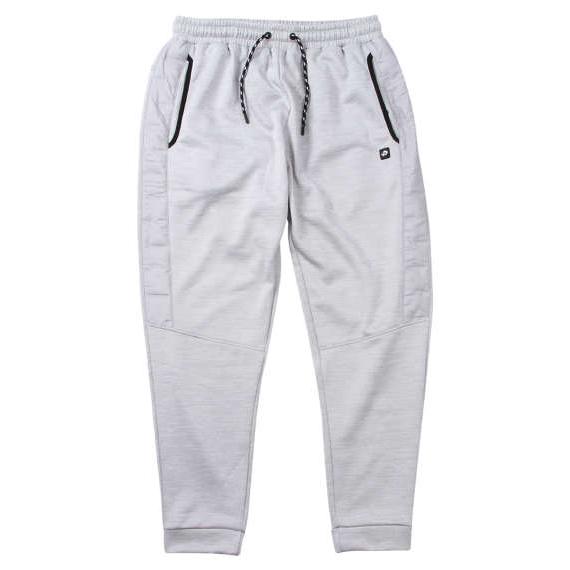 メンズ ボンディングフリース×タフタ キルトパンツ 大きいサイズ 裏フリース オートミール Phit...