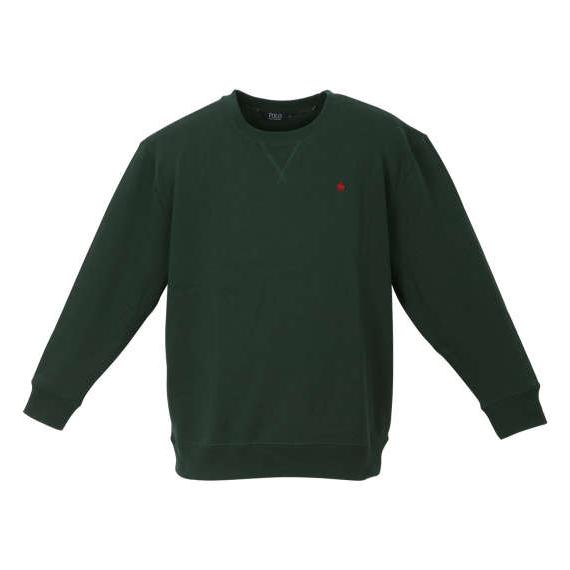 トレーナー メンズ 裏毛 大きいサイズ ブランド POLO BCS ワンポイントクルートレーナー 3...