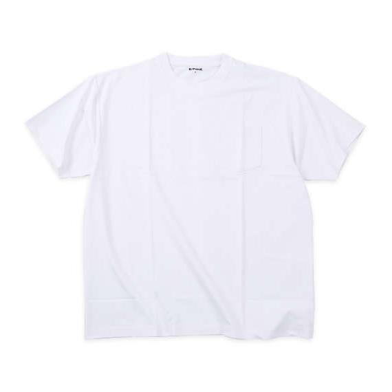 メンズ 半袖tシャツ 接触冷感 ポケット ヒヤロン 冷たい 大きいサイズ ホワイト 白 綿混 無地 ...