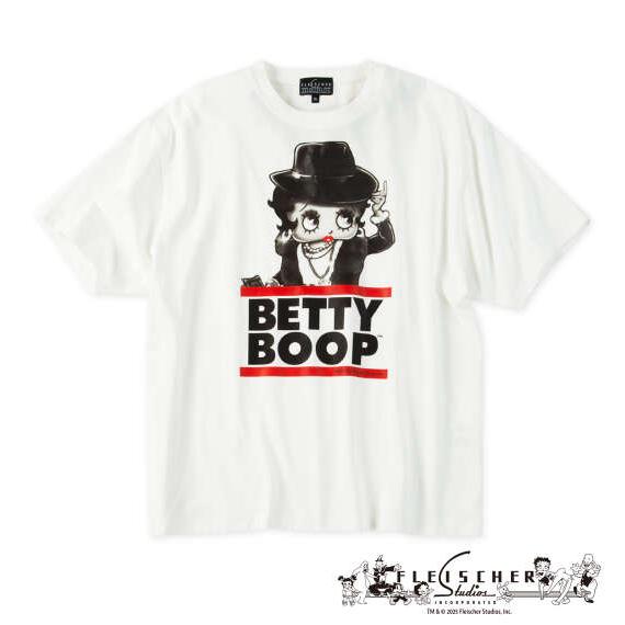 BETTY BOOP ベティブープ ベティちゃん 大きいサイズ メンズ Tシャツ 半袖 プリントTシ...