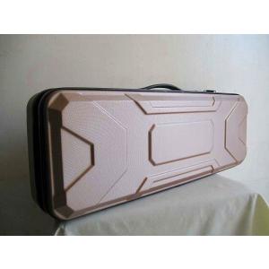Zippered ABS Molded Backpack Style Crossrock CRA400VFCH 4/4 Full Size Violin Case Champagne 