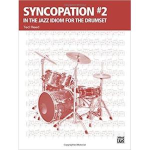 SYNCOPATION #2 In The Jazz Idiom For The Drumset / シンコペーション2 (Ted Reed著) / ジャズドラム基礎教本 パーカッション・ドラム輸入教則本｜bloomz