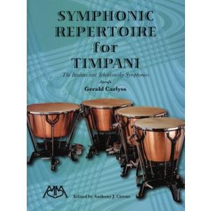 SYNPHONIC REPERTOIRE for TIMPANI the Brahms & Tchaikovsky Symphonies (Gerald Carlyss著) / ティンパニ教本 ベートーベン・チャイコフスキー版 教則本｜bloomz