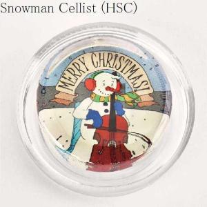 ☆ MAGIC ROSIN・マジックロジン / 数量限定生産品 Merry Christmas Snowman Cellist 100%天然松脂 クリスマス 雪だるま｜bloomz