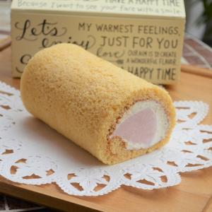 ババロアロールケーキ（フランポワーズ）　北海道産小麦　冷凍｜blossom-shop