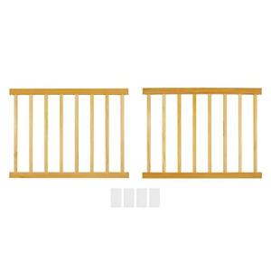 木製ベビーサークル扉付用 追加パネル2枚セット （ナチュラル）の商品画像