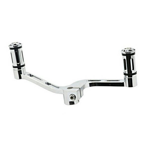ハーレー スポーツスター用 クローム シーソーペダル ペグ付き■2004年以降XL XL883N X...