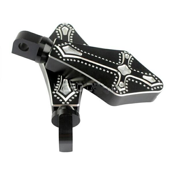 ハーレー フットペグ  スポーツスター ツーリング ソフテイル ダイナ フォーティエイト アイアンF...