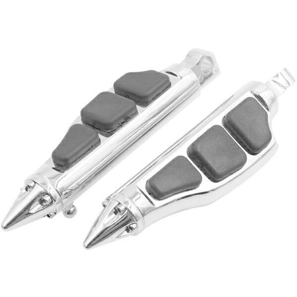 ハーレー フットペグ クローム スポーツスター ツーリング ソフテイル ダイナ フォーティエイト ア...