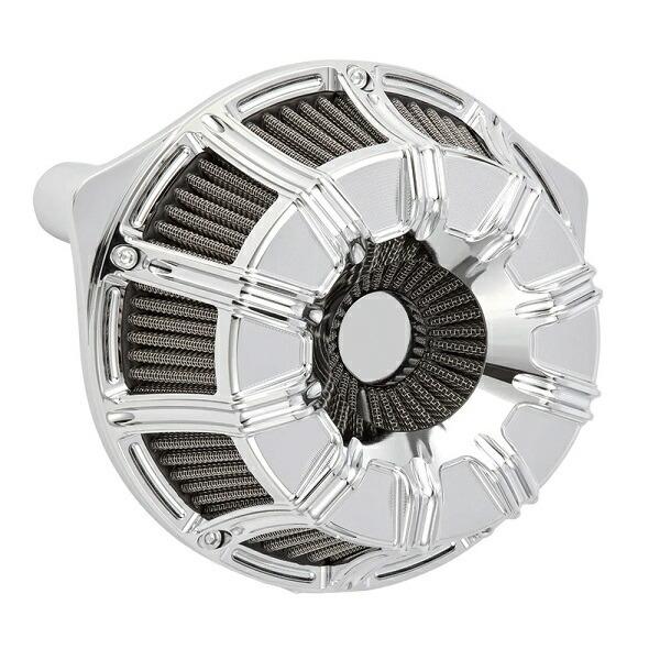 エアクリーナー スポーツスター CNCアルミ xl883 xl1200 48 ハイフロー アイアン ...