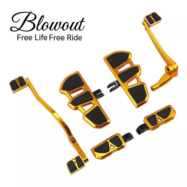 フットペグ シフター ブレーキペダル ハーレー M8ソフテイルStreet Bob FXBB 114...